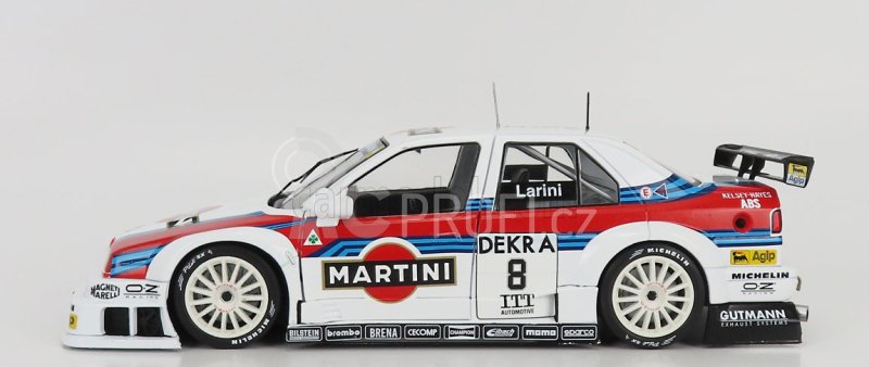 Werk83 Alfa romeo 155 V6 Ti Martini Racing N 8 Dtm Itc 1995 Nicola Larini 1:18 Bílá