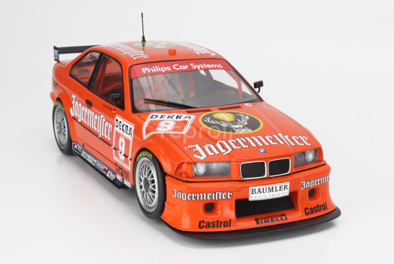 Werk83 BMW 3-series Coupe (e36) Jagermeister Team Linder N 9 Dtm Season 1993 Armin Hahne 1:18 Orange