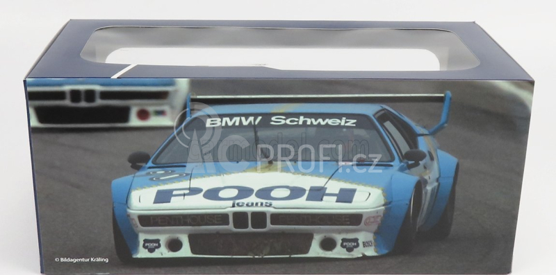 Werk83 BMW M1 Procar N 90 Procar Serie 1980 Marc Surer 1:18 Bílá Světle Modrá