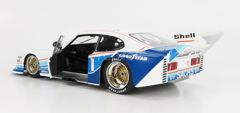 Werk83 Ford england Capri Turbo Gr.5 Team Sachs N 52 Drm 1979 Herald Ertl 1:18 Bílá Světle Modrá