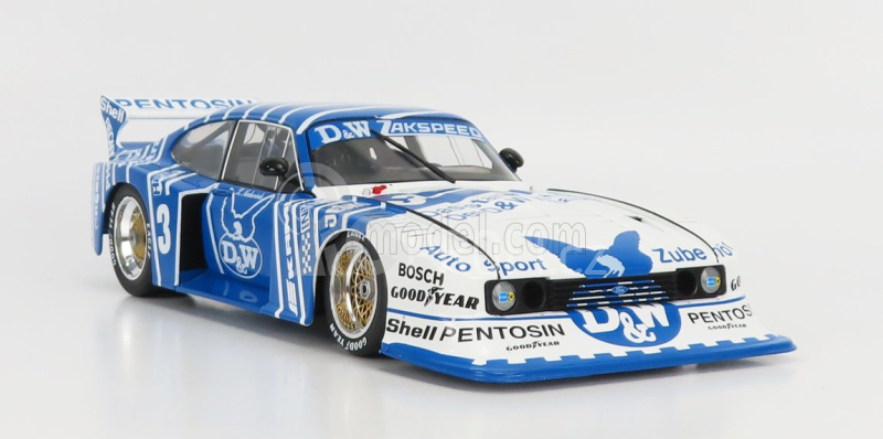 Werk83 Ford england Capri Turbo Gr.5 Zakspeed N 3 Drm 1982 Klaus Niedzwiedz 1:18 Bílá Modrá