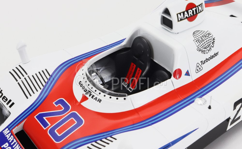 Werk83 Porsche 936 2.1l Turbo Team Martini Racing Porsche System N 20 Sportwagen Weltmeisterschaft 1976 J.ickx 1:18 Bílá Červená Modrá