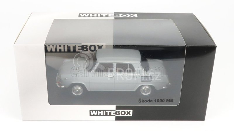 Whitebox Škoda 1000 1965 1:24 Grey