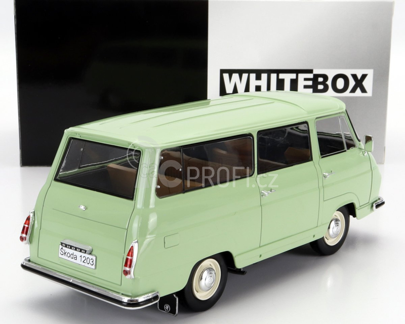 Whitebox Škoda 1203 Minibus 1968 1:24 Světle Zelená