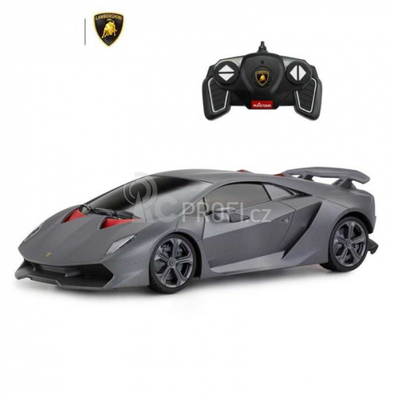 RC auto Lamborghini Sesto Elemento 1:18, šedá