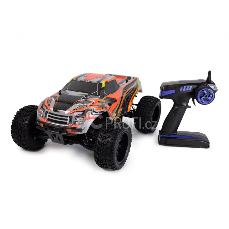 RC auto Crazist Monster Truck Brushed 1:10, modrá