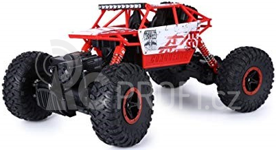 RC auto CONQUEROR 1:18, červená + náhradní baterie