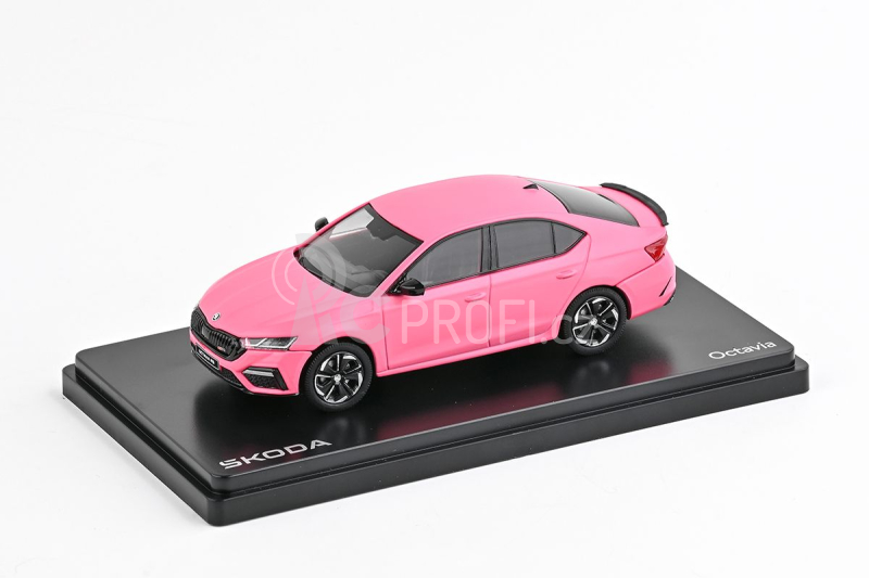 Abrex Škoda Octavia IV RS (2020) 1:43 - Růžová