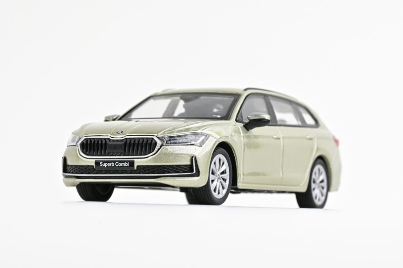 Abrex Škoda Superb IV Combi (2023) 1:43 - Žlutá Ice Tea Metalíza