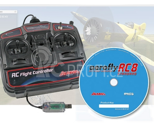 Aerofly RC8 STANDARD (Windows) s USB ovladačem