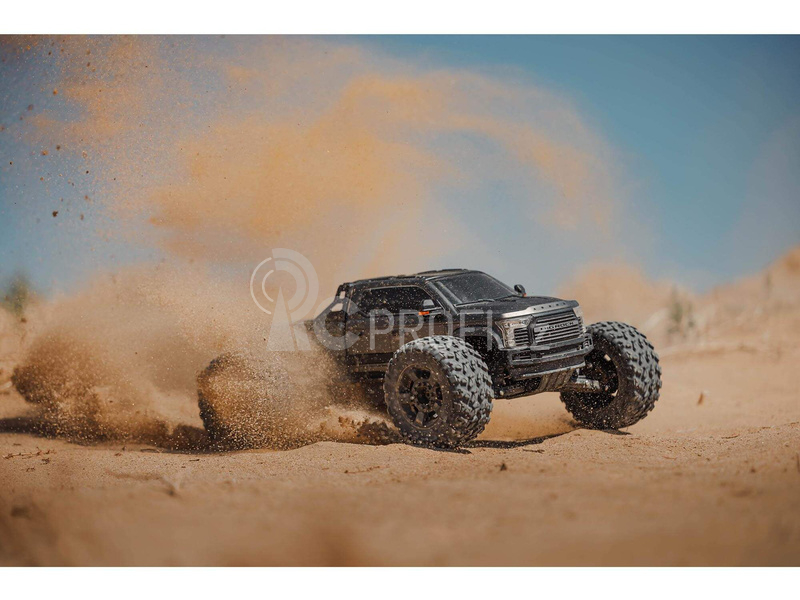 RC auto Arrma Big Rock 6S BLX 1:7 4WD RTR, černá