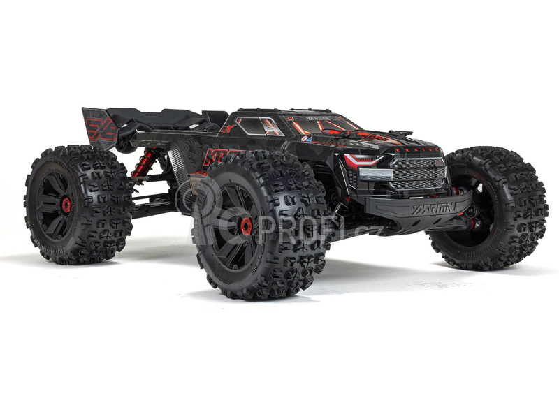 RC auto Arrma Kraton 8S BLX 1:5 4WD EXB RTR, černá