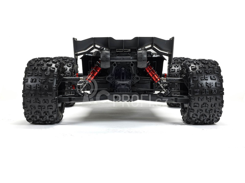 RC auto Arrma Kraton 8S BLX 1:5 4WD EXB RTR, černá