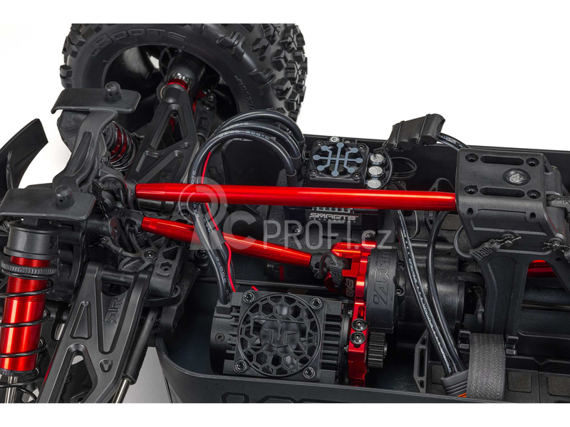 RC auto Arrma Kraton 8S BLX 1:5 4WD EXB RTR, černá