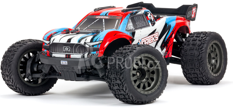 RC auto Arrma Vorteks 3S BLX 1:10 4WD RTR, červená