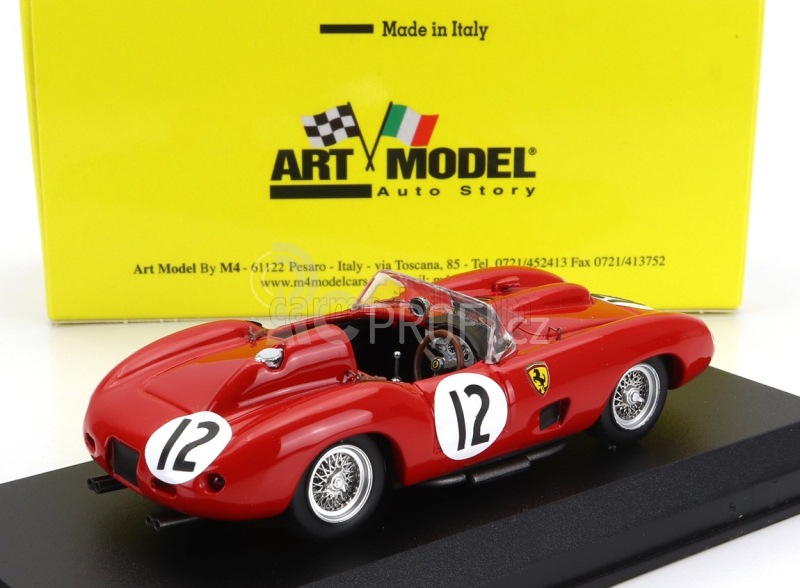 Art-model Ferrari 315s Spider N 12 12h Sebring 1957 Alfonso De Portago - Luigi Musso 1:43 Red