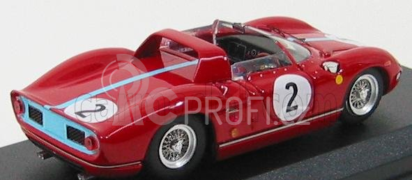 Art-model Ferrari 330p N 2 Winner Paris 1964 Hill - Bonnier 1:43 Red