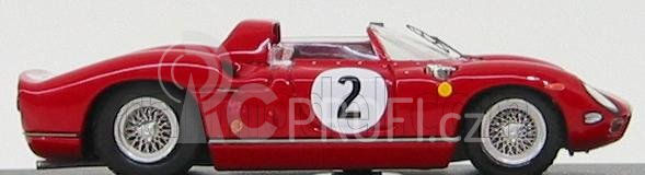 Art-model Ferrari 330p N 2 Winner Paris 1964 Hill - Bonnier 1:43 Red