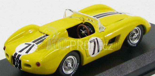 Art-model Ferrari 500 Trc Spider N 71 Sebring 1958 De La Mesa - Gonzalez - Gomez - Mena 1:43 Žlutá