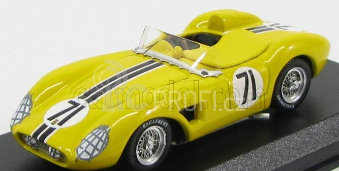 Art-model Ferrari 500 Trc Spider N 71 Sebring 1958 De La Mesa - Gonzalez - Gomez - Mena 1:43 Žlutá