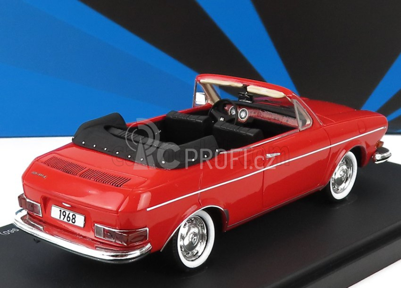 Avenue43 Volkswagen 411l Karmann Cabriolet Open Germany 1968 1:43 Red