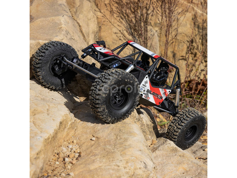 RC auto Axial Gilamon AXP8 2.2 1:8 4WD RTR, červená