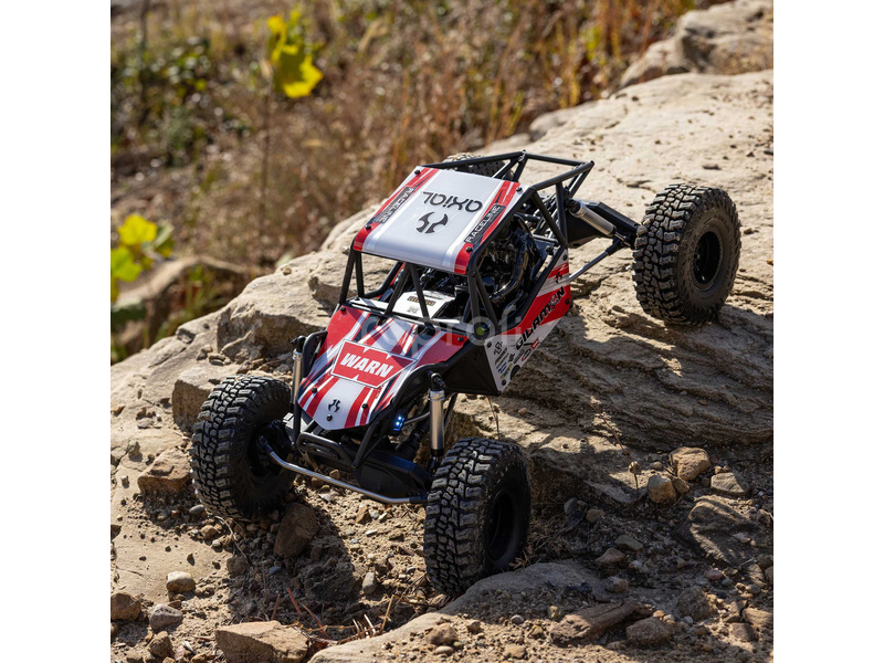 RC auto Axial Gilamon AXP8 2.2 1:8 4WD RTR, červená