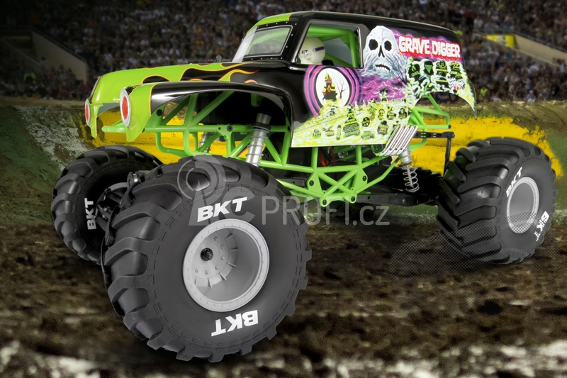 RC auto Axial Grave Digger monster truck