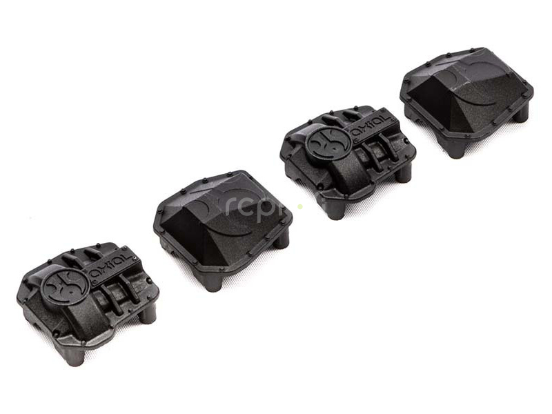 Axial kryt diferenciálu AR45P AR45 černý: SCX10 III