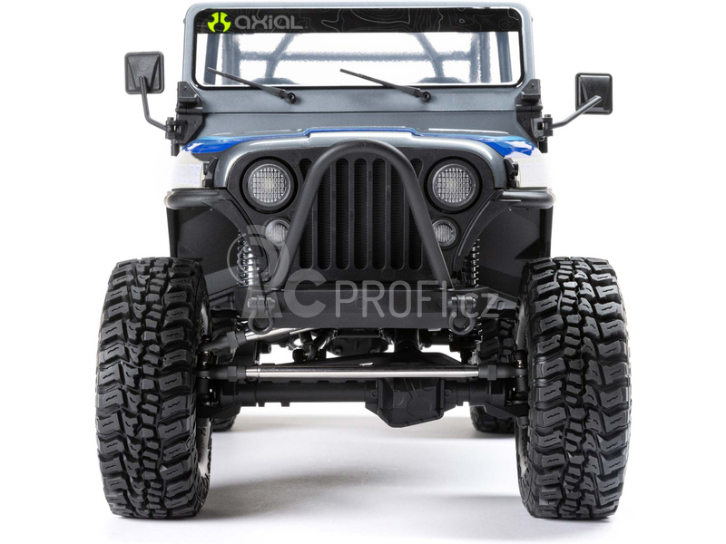 RC auto Axial SCX10 III Jeep CJ-7 1:10 4WD RTR, šedá