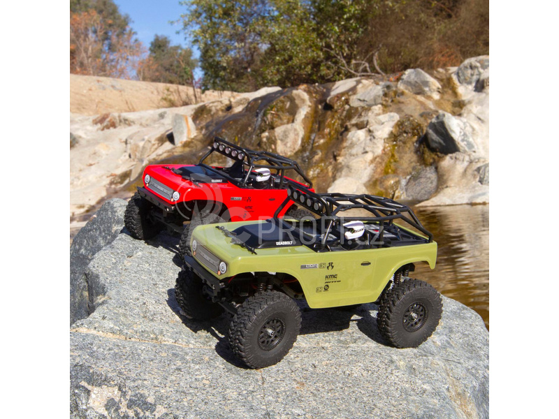 RC auto Axial SCX24 Deadbolt 1:24 4WD RTR, zelená