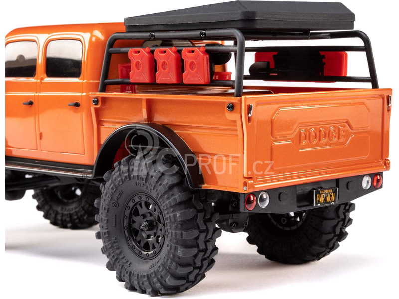 RC auto Axial SCX24 Dodge Power Wagon 1940 1:24 4WD, zelená