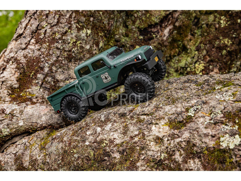 RC auto Axial SCX24 Dodge Power Wagon 1940 1:24 4WD, zelená