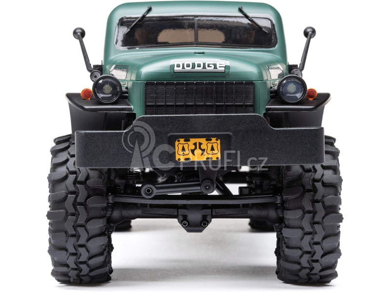 RC auto Axial SCX24 Dodge Power Wagon 1940 1:24 4WD, zelená