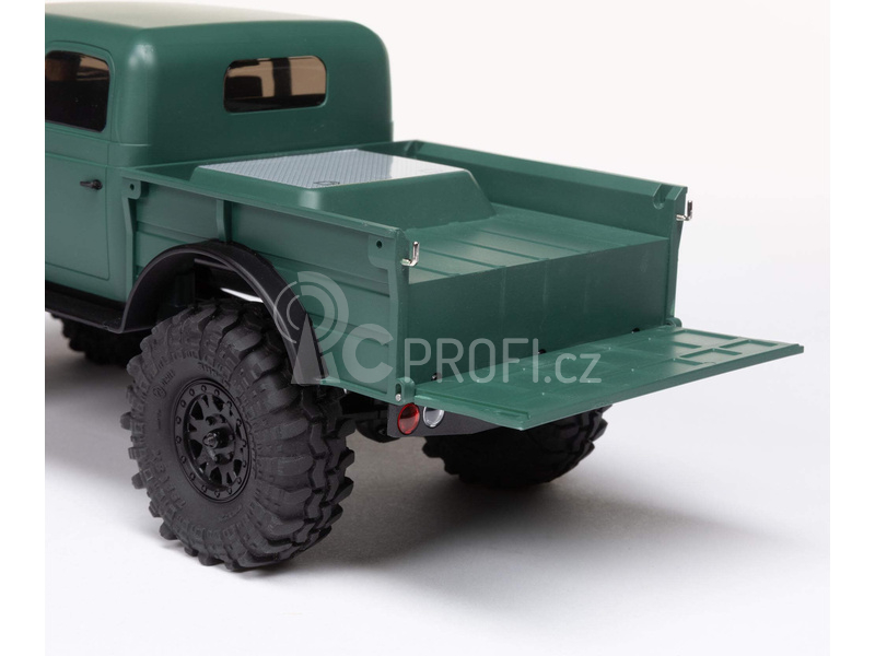 RC auto Axial SCX24 Dodge Power Wagon 1940 1:24 4WD, zelená