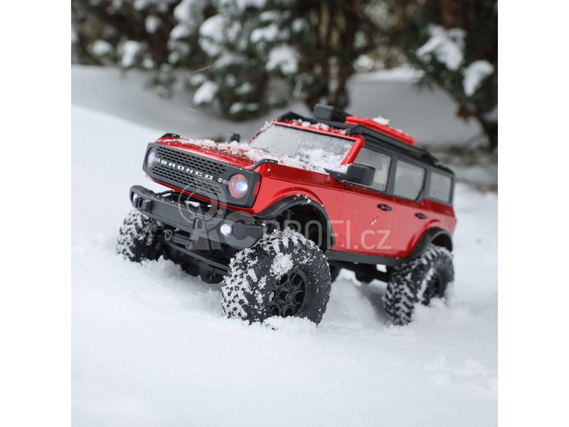 RC auto Axial SCX24 Ford Bronco 2021 1:24 4WD RTR, modrá