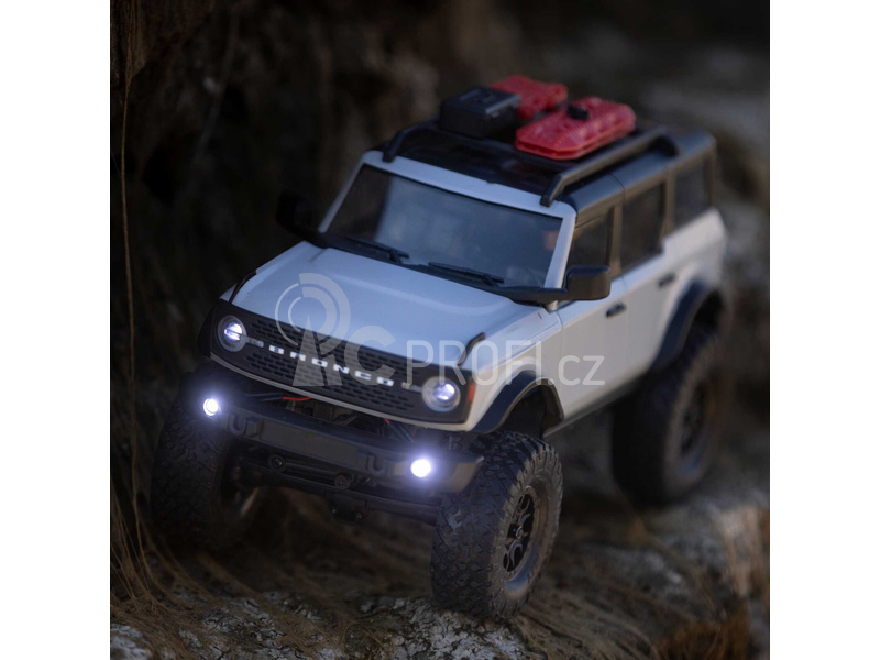 RC auto Axial SCX24 Ford Bronco 2021 1:24 4WD RTR, modrá