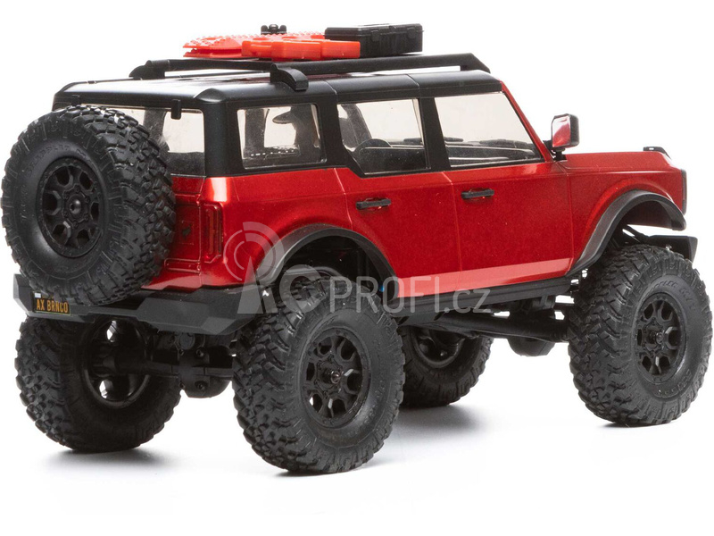 RC auto Axial SCX24 Ford Bronco 2021 1:24 4WD RTR, modrá