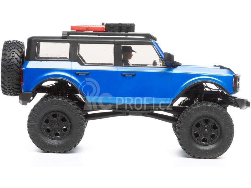 RC auto Axial SCX24 Ford Bronco 2021 1:24 4WD RTR, modrá