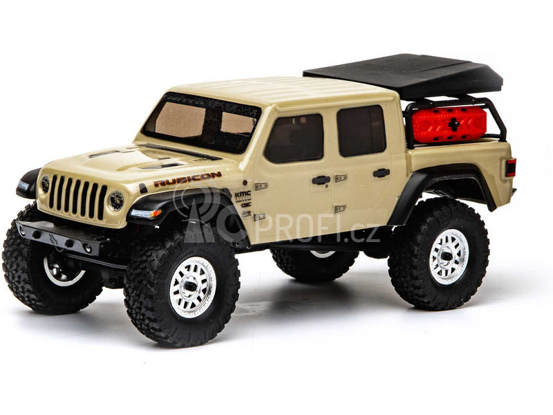 RC auto Axial SCX24 Jeep Gladiator 1:24 4WD RTR, krémová