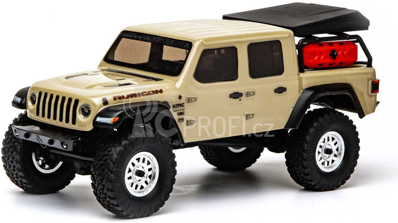 RC auto Axial SCX24 Jeep Gladiator 1:24 4WD RTR, krémová