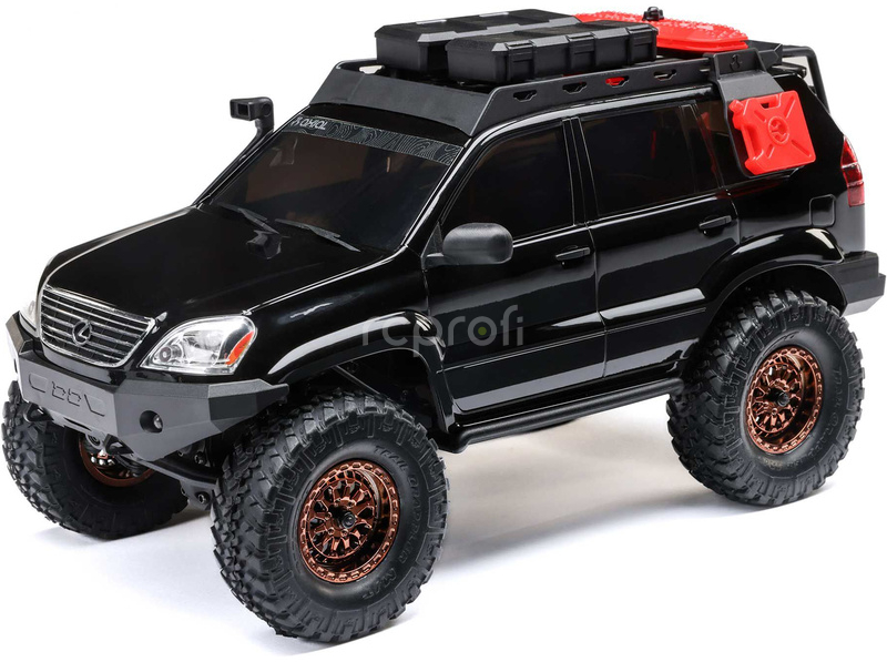 RC auto Axial SCX24 Lexus GX 470 1:24 4WD RTR, černá