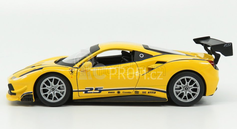 Bburago Ferrari 488 Challenge 1:24 žlutá