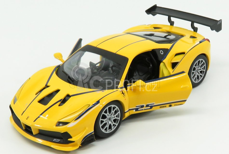 Bburago Ferrari 488 Challenge 1:24 žlutá