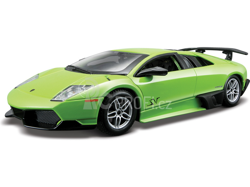 Bburago Kit Lamborghini Murciélago LP 670-4 SV 1:24 zelená