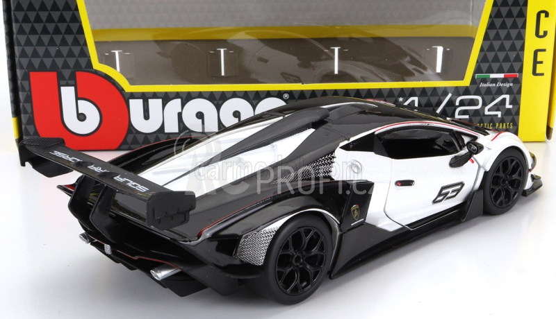 Bburago Lamborghini Essenza SCV12 1:24 bílá