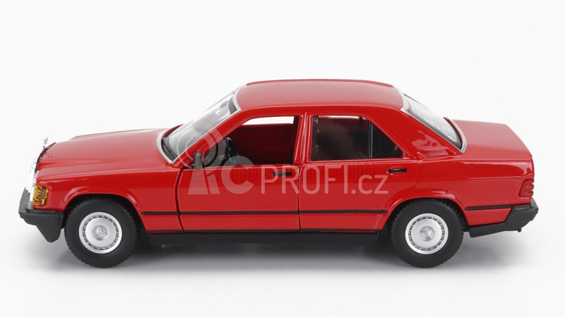 Bburago Mercedes benz 190e 1984 1:24 Red