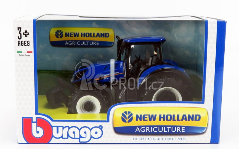 Bburago New holland T7.315 Tractor 2009 1:32 Blue