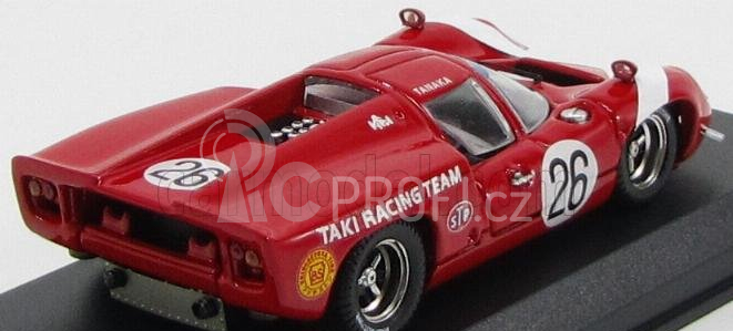 Best-model Lola T70 Coupe N 26 Gp Giappone 1968 K.tanaka 1:43 Červená Bílá