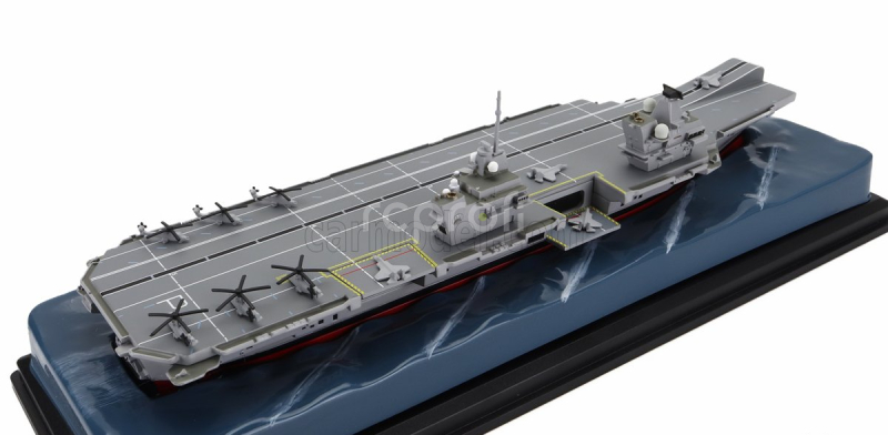 Corgi Ship Hms Queen Elizabeth (r09) Portaerei Boat Aircraft Carrier British Navy 2014 1:1250 Vojenská Šedá